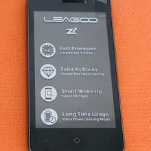 Б/у ЖК-дисплей+ сенсорный экран+ рамка для LEAGOO Z1