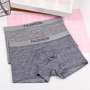 

New 3 Pieces Men's Underwear Solid Color Fashion Boxers Men's Boxers Men's Sexy Underwear Boxer Homme De Marque Calzoncillos