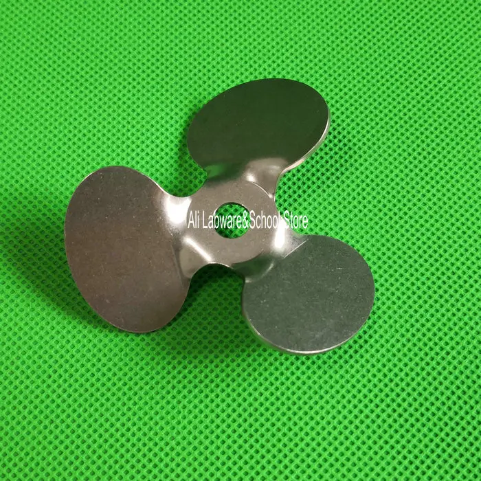 1pcs lab stainless steel DIA40mm to 120mm three blade propeller, three-leaf paddle for lab stirrer mixer blender machine