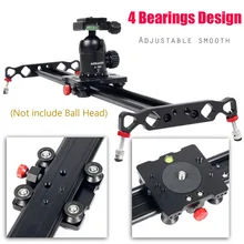 Ashanks 100cm 4 Bearings Camera Slider Track Carbon Fiber DV Camera Video Stabilizer Rail Track Slider For DSLR or Camcorder