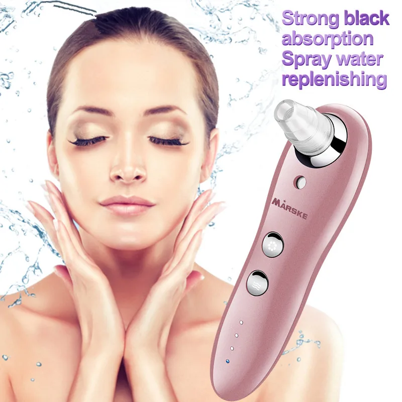 

2 in 1 Blackhead Remover spray water replenishment Acne Pimple Removal Vacuum Suction Tool Facial clean Diamond Dermabrasion