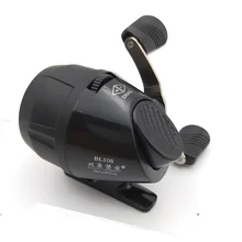 Рыболовная катушка 10 фунтов соединение лук Рогатка приспособление для охоты закрытое пластиковое колесо для охоты на открытом воздухе с нейлоновой линией 0,25 мм 60 м