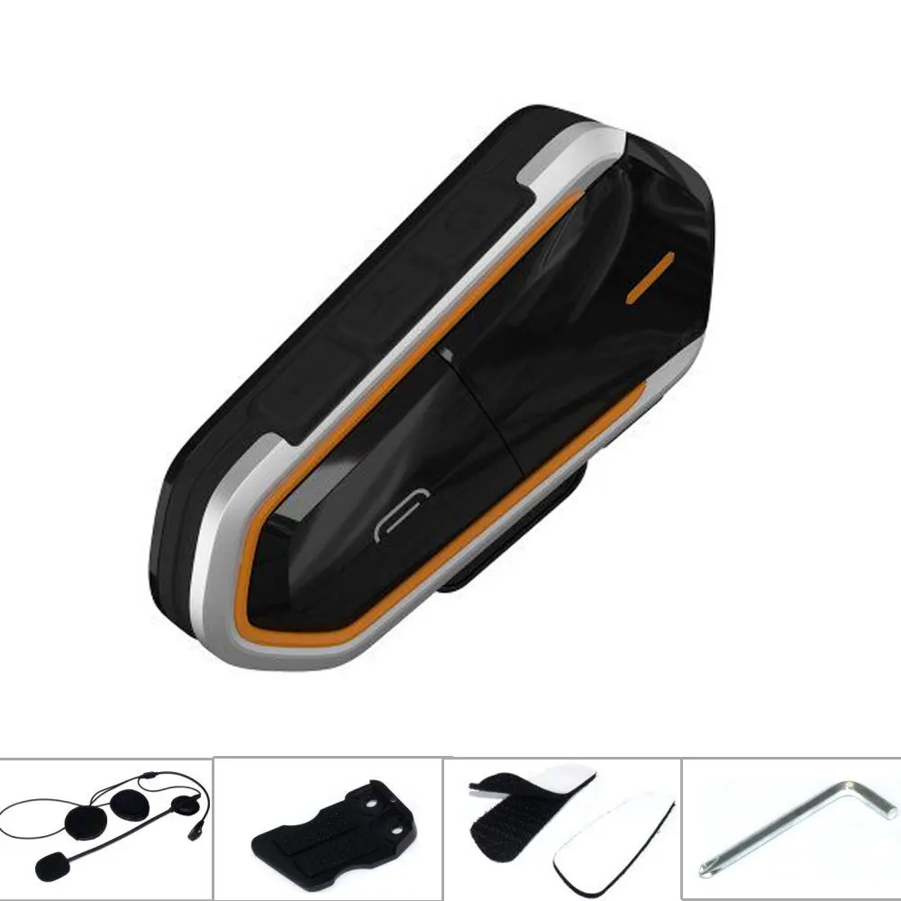 

VR robot Motorcycle Bluetooth Intercom Waterproof Wireless Moto Helmet Headset Handsfree FM Raido BT MP3 Player Interphone