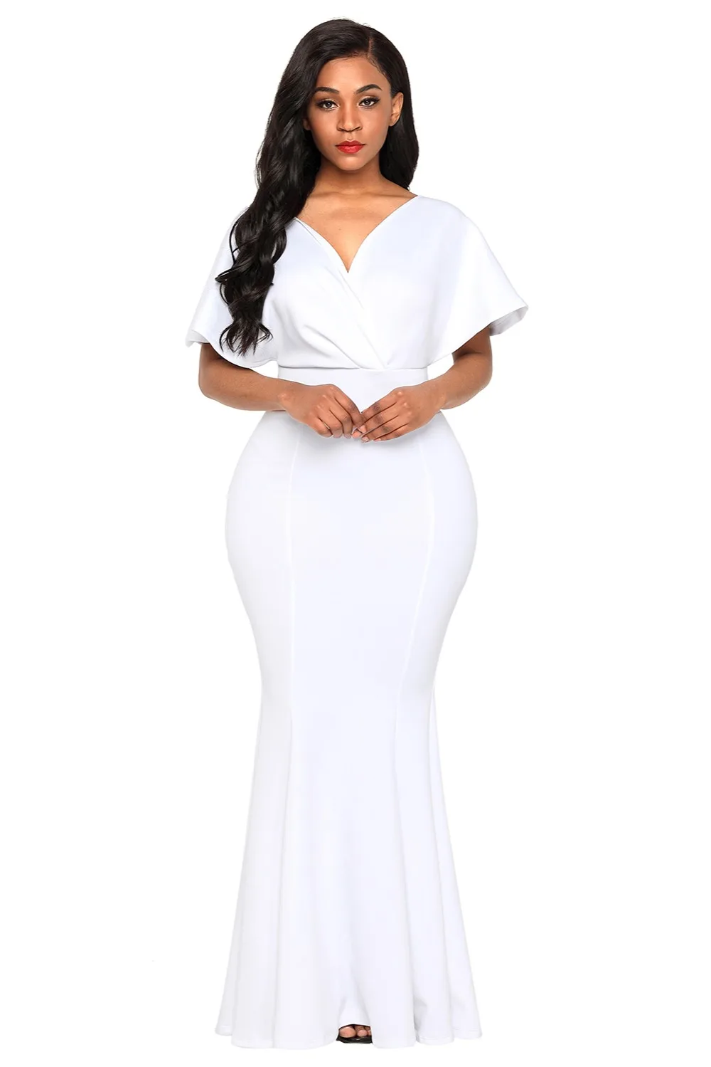 White-Off-The-Shoulder-Mermaid-Maxi-Dress-LC61944-1-6