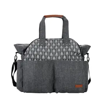 

Large-capacity Mummy Bag Multi-functional Waterproof Travel Portable Crossbody Bag Baby Diaper Bag Hanging On Baby Car