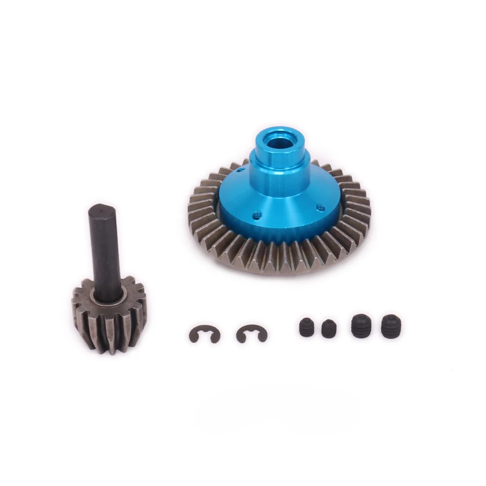 1Set Steel 38T Main Gear And 13T Bevel Gear For Rc Hobby Model Car 1/10