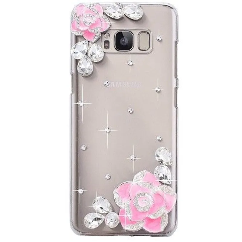 LaMaDiaa 3D Хрустальный Алмазный чехол для телефона ручной работы Bling Samsung Galaxy S20 U S10E S7