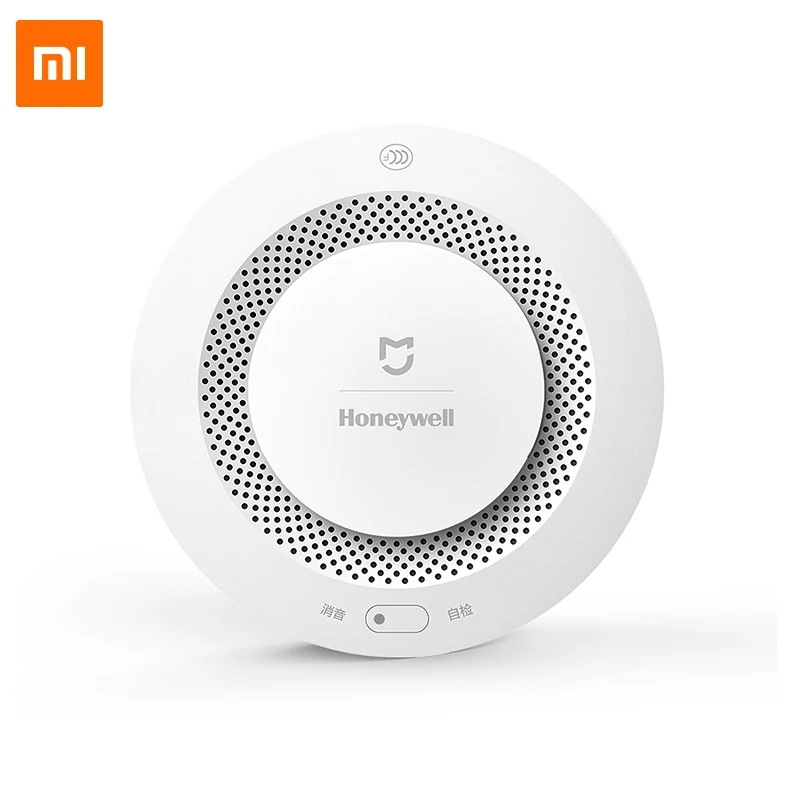 

Original Xiaomi Mijia Honeywell Fire Alarm Detector Remote Control Audible Visual Alarm Notication Work with Mi Home APP