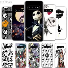 С принтом "Кошмар перед Рождеством" святить чехол для телефона для samsung Galaxy S10e S10 плюс S7 S8 S9 Plus Note 8 9 M10 M20 M30 жесткий чехол Coque