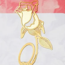 DHL 500 штук металлические золотые розовые закладки для офиса украшения подарок