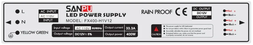 FX400-12110v