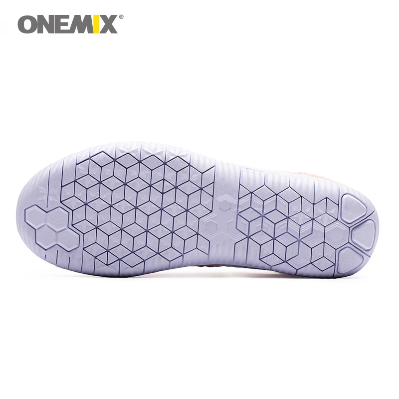 Onemix/типичный стиль женские кроссовки для бега прогулочные беговые на шнуровке