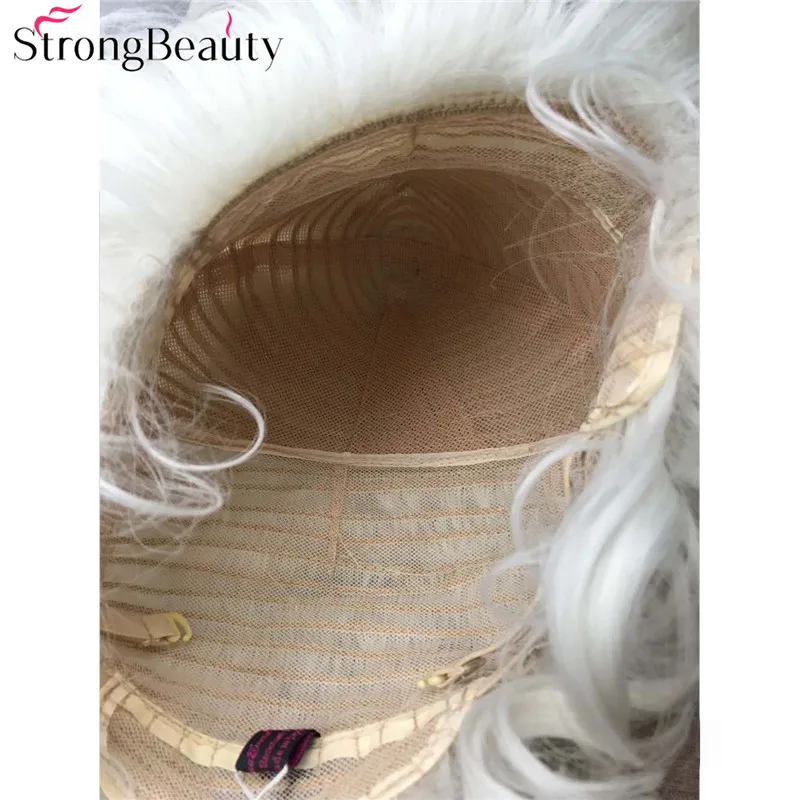 StrongBeauty синтетические вьющиеся волосы парик Marie Antoinette женские парики для