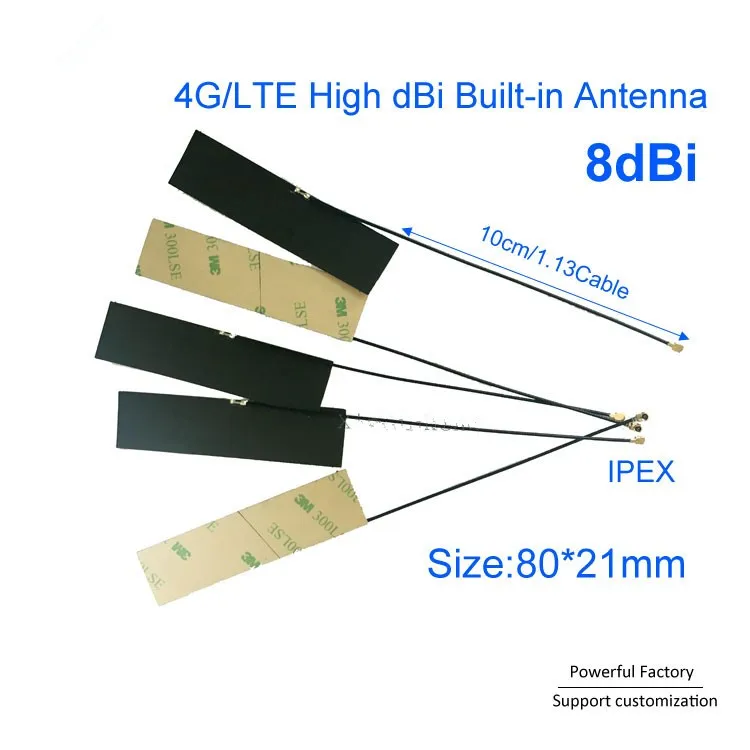 

2018 New Aerial GSM GPRS LTE 4G Internal FPC PCB Soft Patch Antenna 10PCS / batch