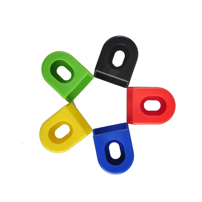 

Mountain Bikes MTB Road Bicycle Cycling Crankset protector Bicycle Crank Silicone Protective Sleeve Cover 5 Colors