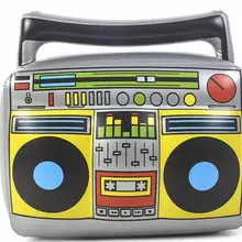 1 шт. ПВХ детские надувные игрушки Дети классическое радио рекордер форма игрушки для дома музыкальные вечерние украшения