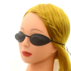 2 шт. защитные очки от лазера IPL защитный очки жесткий повязка для глаз Красота клиника пациента Черный углерода кукла OPT E свет