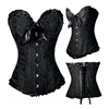 S-6XL femmes mode Sexy Jacquard Satin taille formateur et Bustiers Lingerie sous-vêtements Corsets Shapewear grande taille Corselet ► Photo 3/6