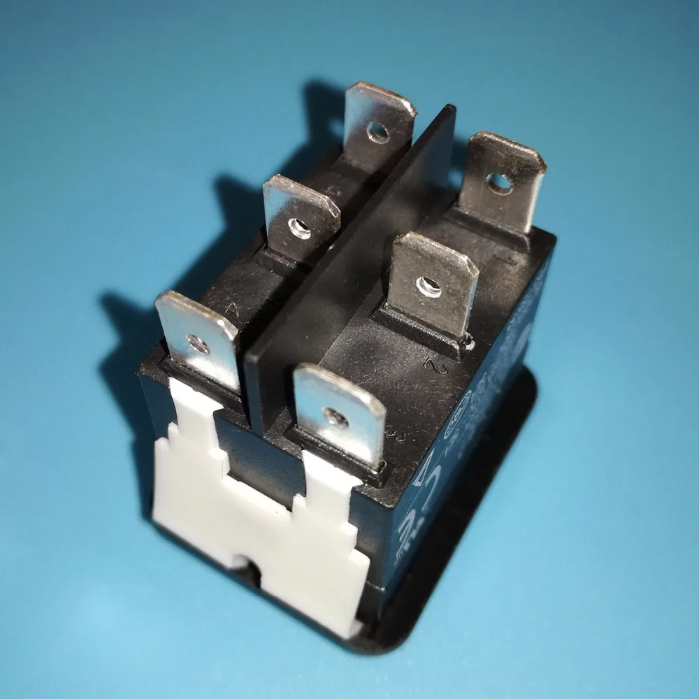 OSISTER7 Interruttore a bilanciere HY12-9-3 a 6 poli elettrico industriale a bilanciere 125 V/250 V OSISTER7 Interruttore a bilanciere HY12-9-3 a 6 poli elettrico industriale a bilanciere 125 V/250 V