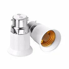 5 шт. B22 для E27 гнездо основание светильника держатель лампы светодиодный фонарь, адаптер конвертер мужчин и женщин держатели ламп