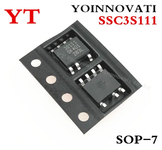 

Free shipping 30pcs/lot SSC3S111 3S111 SOP7 IC Best quality