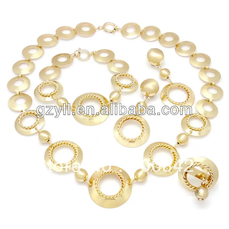 italian gold jewellery setin Jewelry Sets from Jewelry & Accessories on