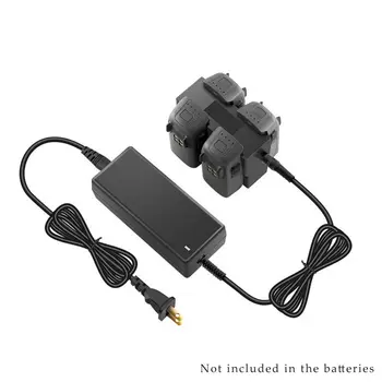 

US Plug New 4 in 1 Battery Charger Digital display Split Charge board for DJI Spark Drone