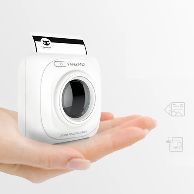 

P1 Printer Portable Bluetooth 4.0 Printer Photo Printer Phone Wireless Connection Printer 1000mAh Lithium-ion Batter