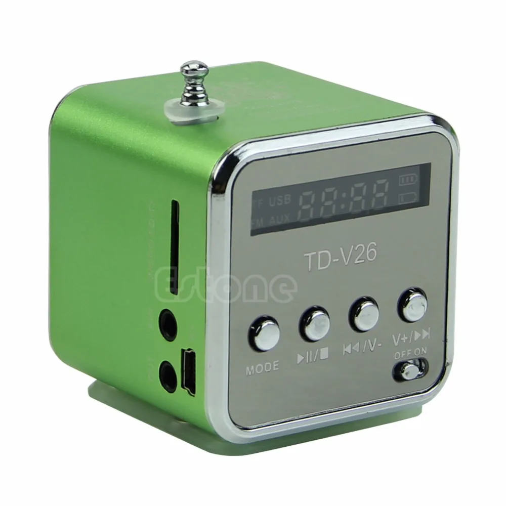 

1Set Micro SD TF radio Mini USB Speaker radio Music Player Portable FM Radio Stereo PC MP3 New hot