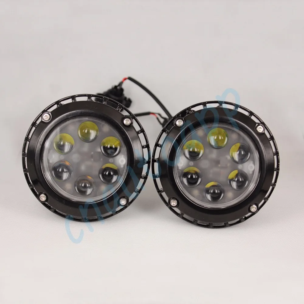 H16 LED Fog Light For GMC YUKON XL 1500 2500 ACADIA CANYON Ford Escape Mustang Chevrolet