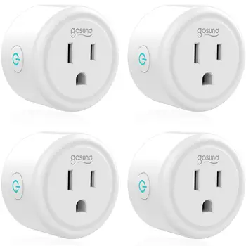 

2020 Gosund Smart Plug with Timer Compatible with Alexa,Wifi enabled Remote Control Smart Socket