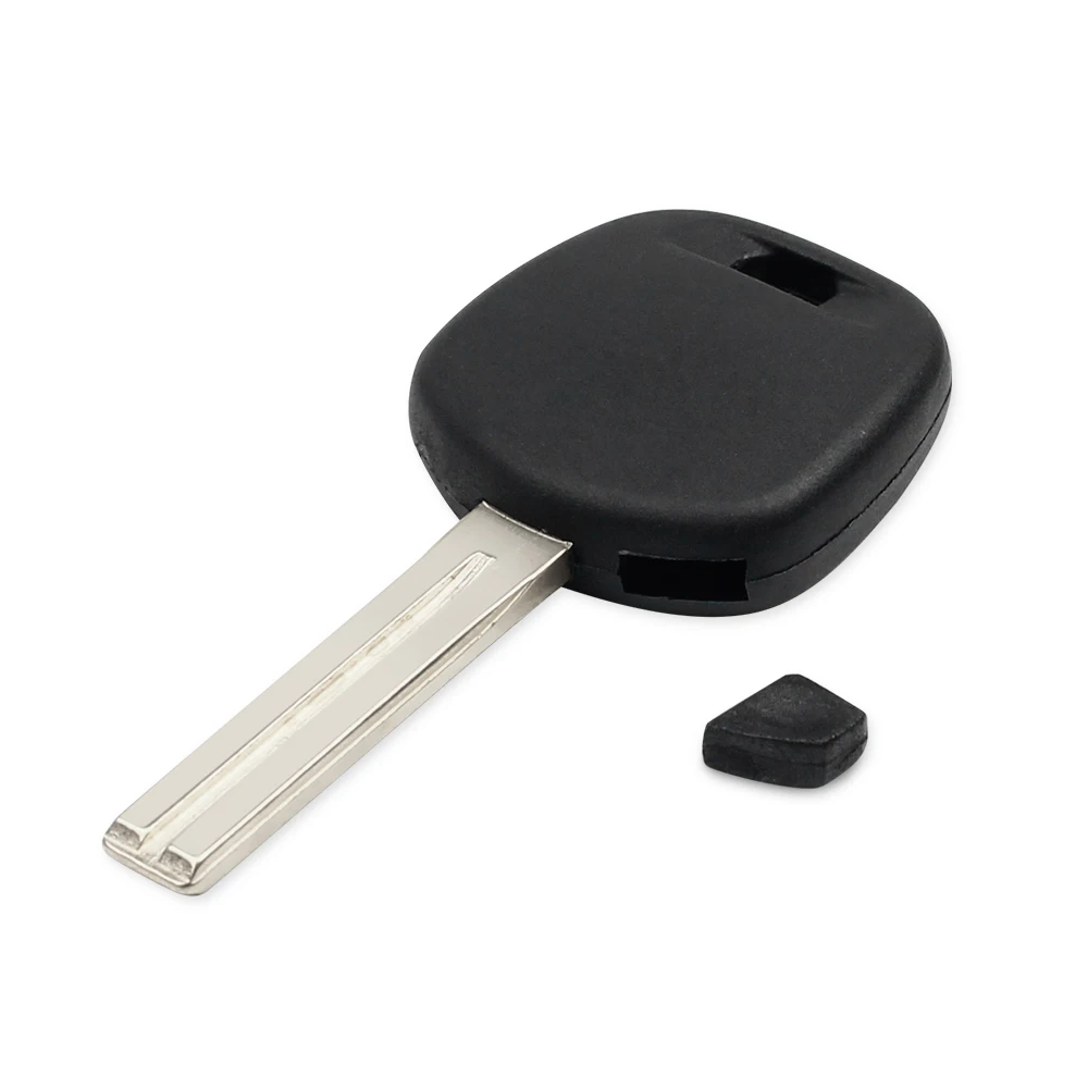 DANDKEY 10PCS NEW TRANSPONDER CHIP CAR KEY CASE SHELL FOR TOYOTA FOR LEXUS KEY UNCUT BLADE TOY48/TOY40 REPLACEMENT NO CHIP