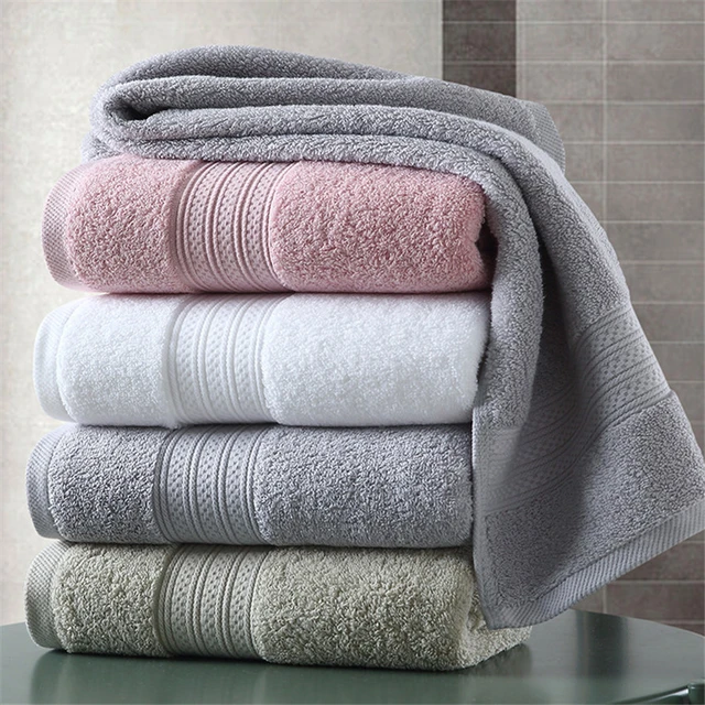 Soft 150*80cm Bath Towel Set 3pcs Pakistan Cotton Super Absorbent