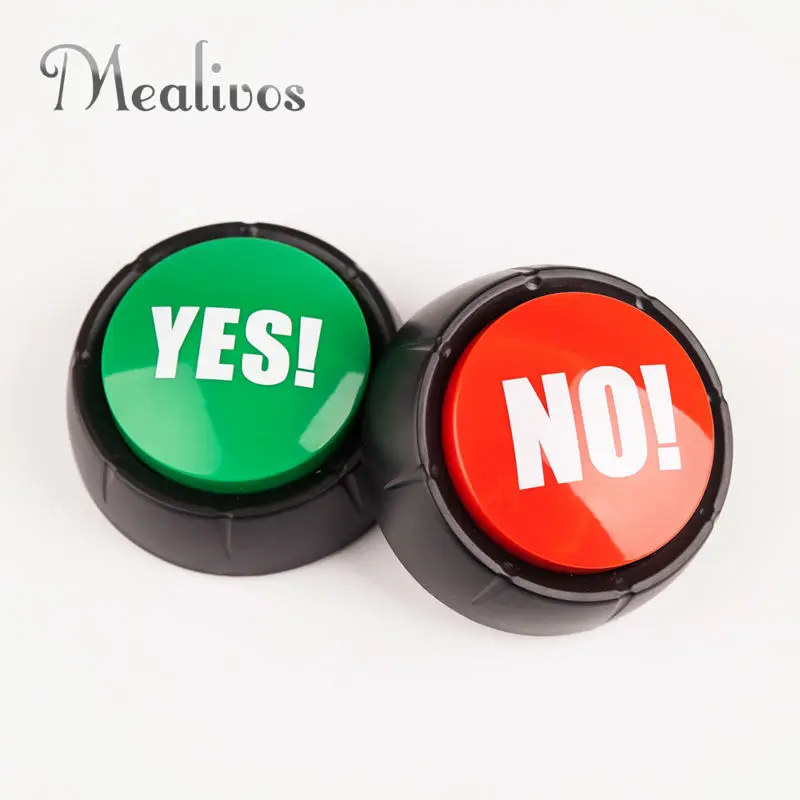 1 set YES and NO Sound Button event & party tools supplies events