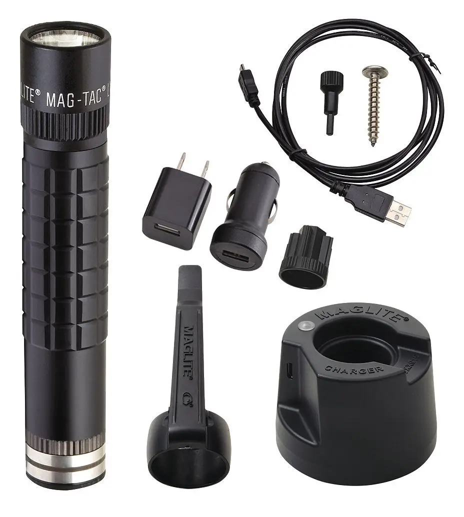 Rechargeable Flashlight LED Plain Bezel | Лампы и освещение