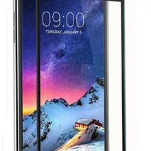 2.5D красочные полное покрытие закаленное Стекло для LG K8 2017X240/K10 2017X300 полный охват Экран защитная пленка закалённое Стекло пленка