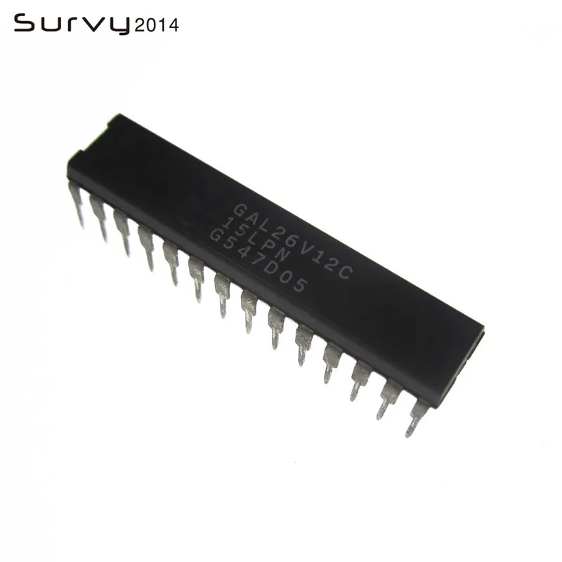 1/5PCS GAL26V12C-15LPN GAL26V12C DIP-28IC GOOD QUALITY
