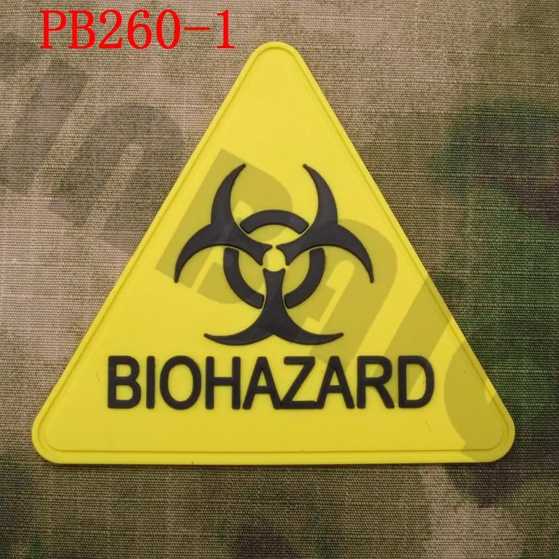 3D ПВХ патч Biohazard зонтик корпорация BIOHAZARD Резиновый патч