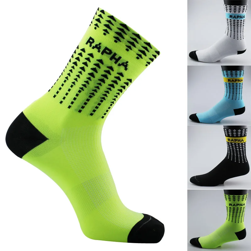 ZHUIYAN/высококачественные профессиональные Брендовые спортивные носки, защищающие ноги, дышащие впитывающие носки, длинные носки для велоспорта