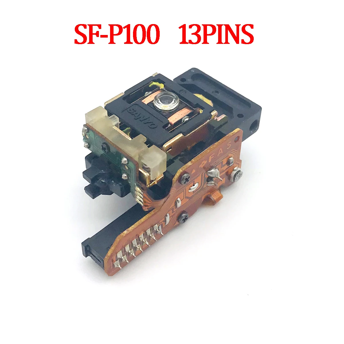 

SF-P100S SF-P100 13P Laser Head SFP100 13pins Connector CD Lens for CD Player Brand New and Original