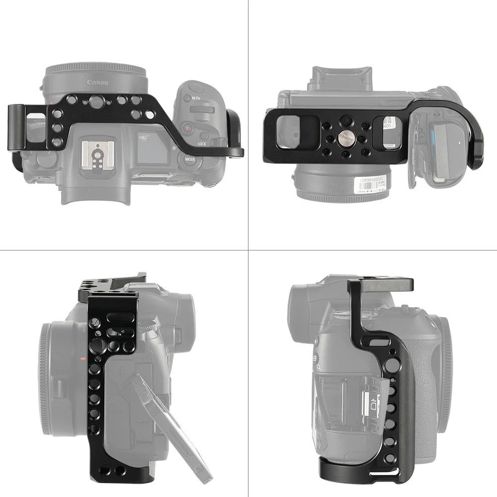 Клетка SmallRig для Canon EOS R с креплением для холодного башмака Встроенная Arca Swiss Baseplate Arri отверстия для определения местоположения-2251