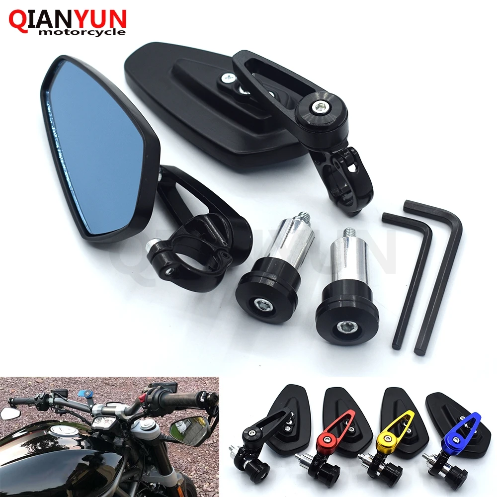 

Universal 7/8" 22mm CNC Aluminum Motorcycle Rearview Mirror Side Mirror for Kawasaki Ninja ZX6R ZX6RR ZX636 ZX7R ZX9R ZX10R ZX14