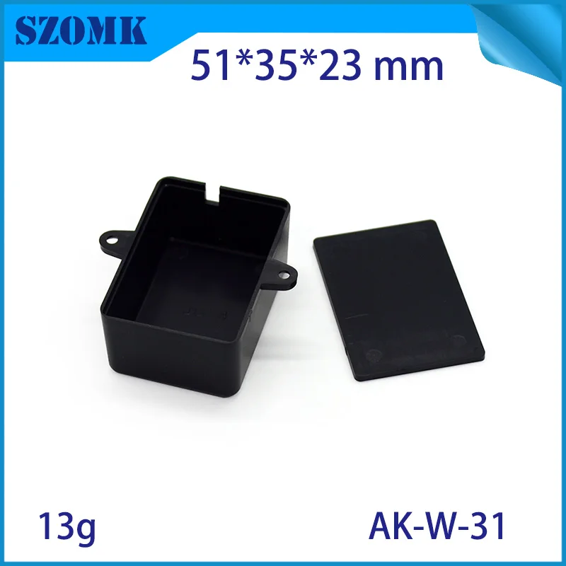 

2pcs plastic box electronics Circuit board instrument case housing 51x35x23mm Plastic project box electrical tester