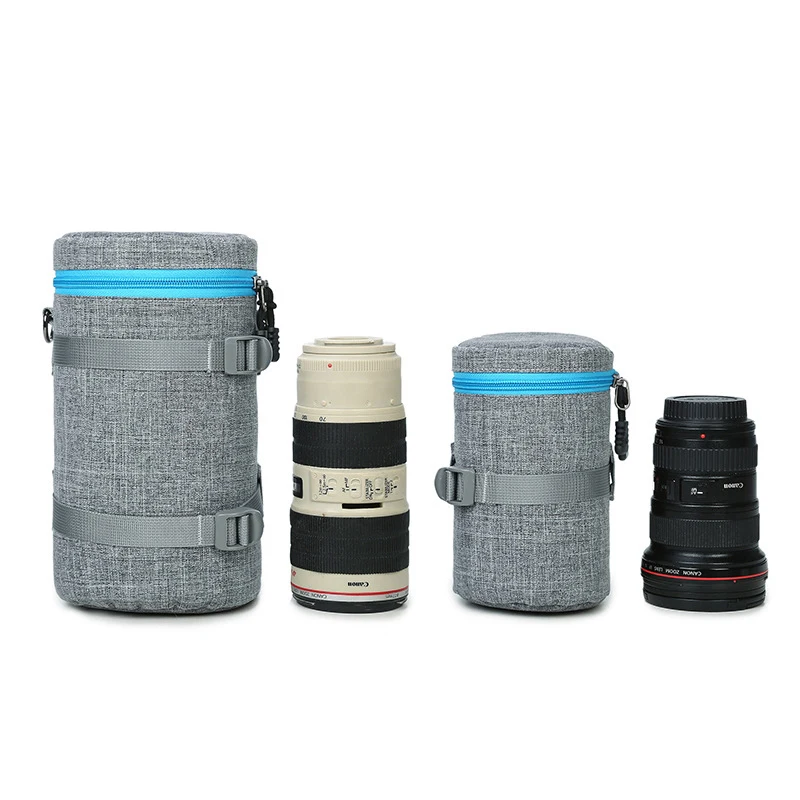 DULUDA портативный толстый мягкий сумка для объектива камеры защитный водостойкий прочный объектив сумка для Canon Nikon sony DSLR чехол для объектива