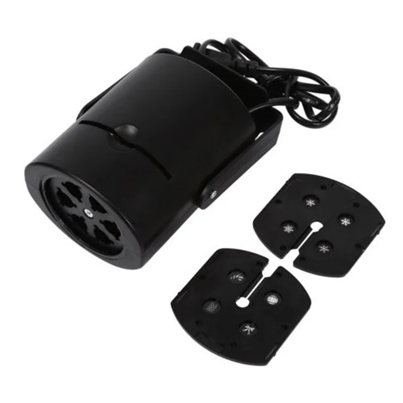 

New Year Christmas Outdoor Moving Snowflake LED Laser Light Projector Landscape Xmas Garden Lamp Pendants