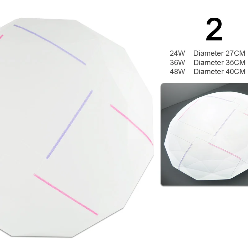 Потолочный светильник AC 220 В 240 в современный алюминиевый корпус светодиодный потолочный светильник lamparas спальня led лампа гостиная Светильник s пульт дистанционного управления - Цвет корпуса: TYPE 2