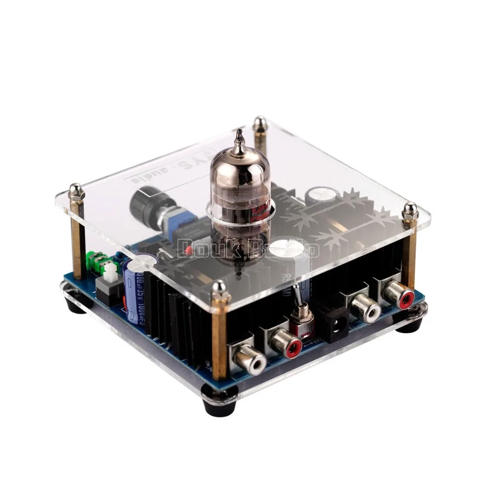 Mini Class A 12AU7 Vacuum Tube Multi Hybrid Headphone Amplifier Stereo Pre Amp Class A Amplifier With Audiophile Performance 