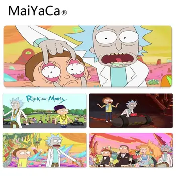 

MaiYaCa Rick and Morty Laptop Computer Lockedge Mousepad Size for 40x90CM Speed Version Gaming Mousepads