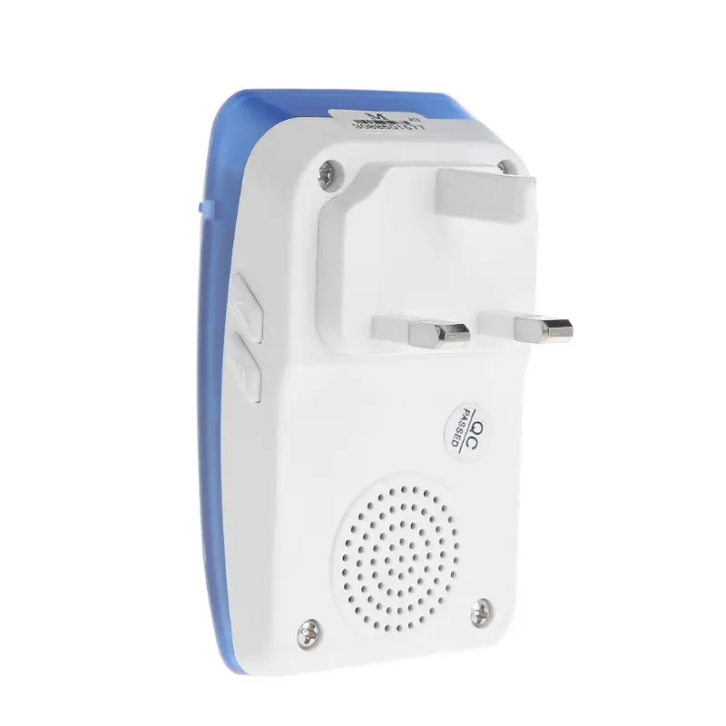 Wireless Doorbell Kits Battery-free Waterproof Door Bell Button Transmitter Receiver System Office Home Hotel