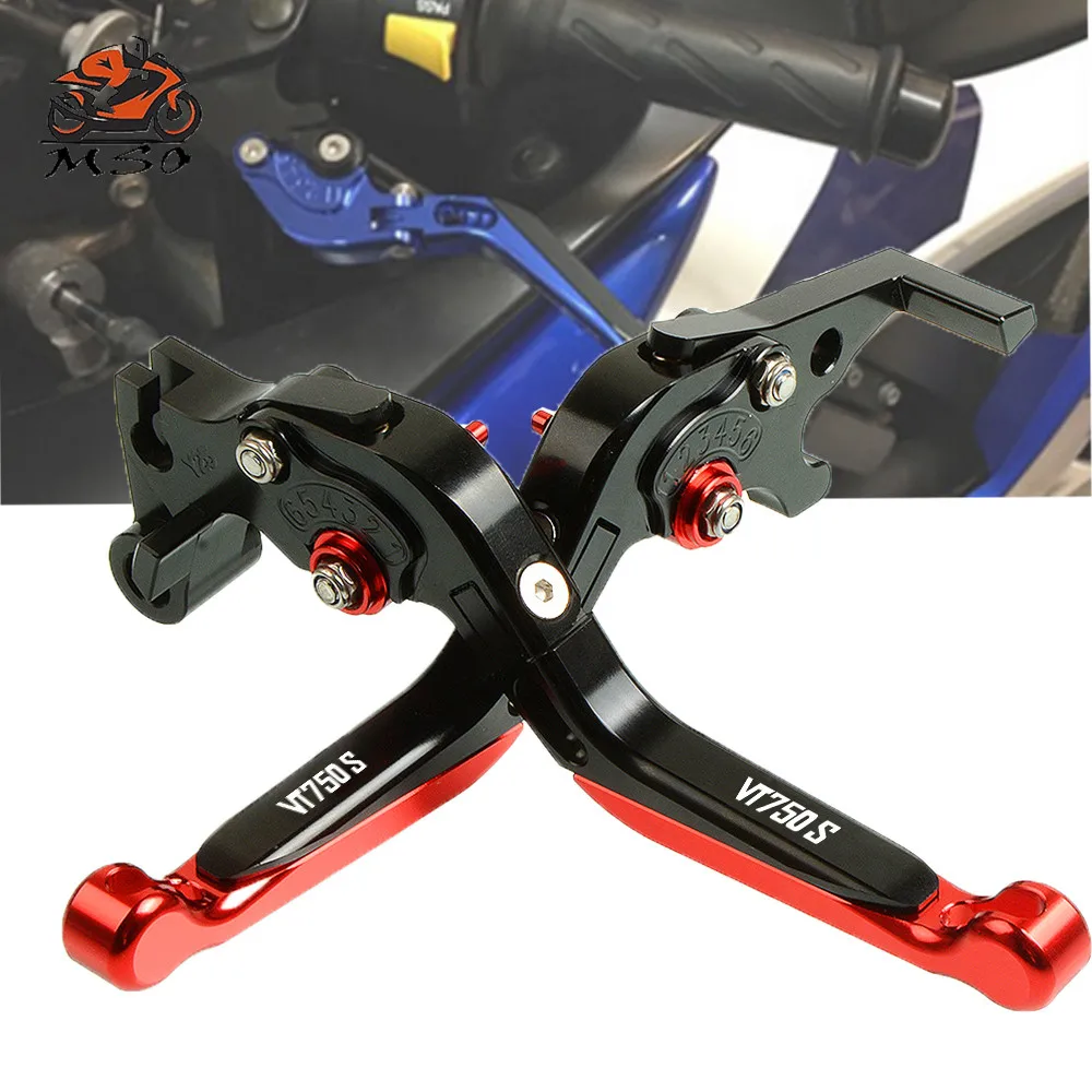 VT750S Bike Dirt Car Brake Clutch Lever Motorcycle Pit Handle For Honda VT 750S 750 S Moto Accessory | Автомобили и мотоциклы